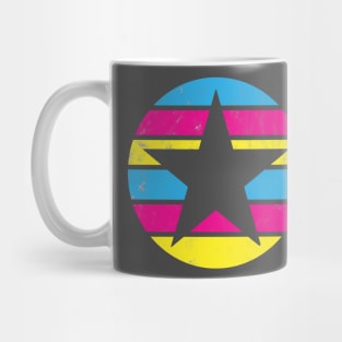 Star Neon Vintage Distressed Mug